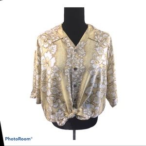 Ocean Pacific Mens XL Hawaiian Shirt